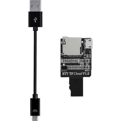 ESP-12S SD Cloud TF Cloud V1.0 Drahtloses Übertragungsmodul, 3D-Druckerteil ohne TF-Karte, WiFi IoT-Modul kompatibel, ideal für Maker-Projekte und Hausautomation.