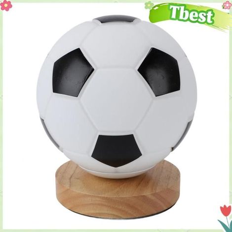 Tbest lampe de ballon de football Lampe de football 3D veilleuse avec télécommande minuterie éclairage doux puericulture veilleuse (1/5)