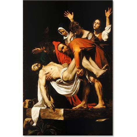 Tableau sur toile L'image de la croix - Caravaggio 70x100 (1/5)