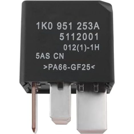 1K0 951 253A 1K0951253A 460 12V 4Pin Relais Normalement Ouvert Compatible VW, Audi, Seat, Skoda (1/4)