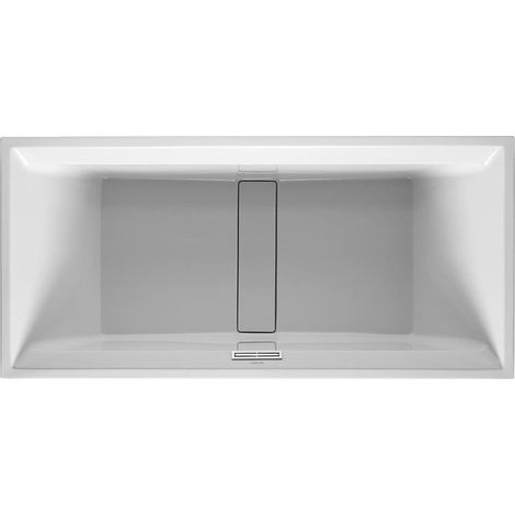 Bañera rectangular 2ND FLOOR 2 respaldo inclinado 1900x900mm blanco