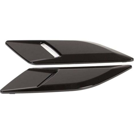 Paire de capots de sortie d'air de capot de remplacement pour Land Rover Range Rover Sport L494 20142022 Noir brillant (1/4)