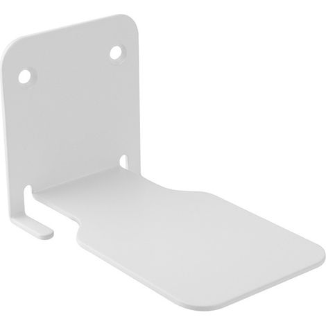 Étagères flottantes métal blanc 10,5x6x6,6cm pour maison et bureau lot de 2 (1/3)