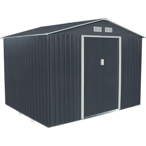 Bc-elec - 578-007 Caseta de jardín metálico 277 x 191 x 192cm (1/3)
