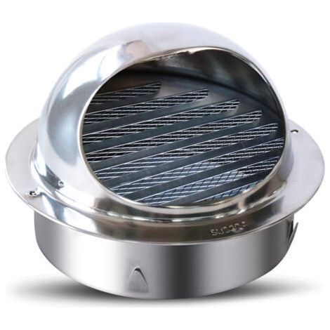 Hotte en acier inoxydable, protection contre la pluie, évent, ventilation, hotte aspirante, tuyau d'évacuation de hotte de cuisinière, sortie d'air (1/5)