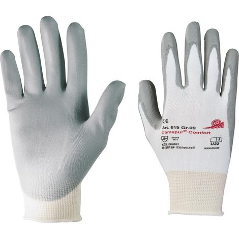 KCL 619-7 Camapur ® Comfort Polyurethan, Polyamid Arbeitshandschuh Größe (Handschuhe): 7, S EN 388 (1/5)