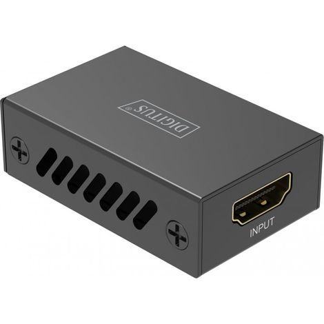 DIGITUS® DS-55341 HDMI-Repeater 8K schwarz ultra-schlank