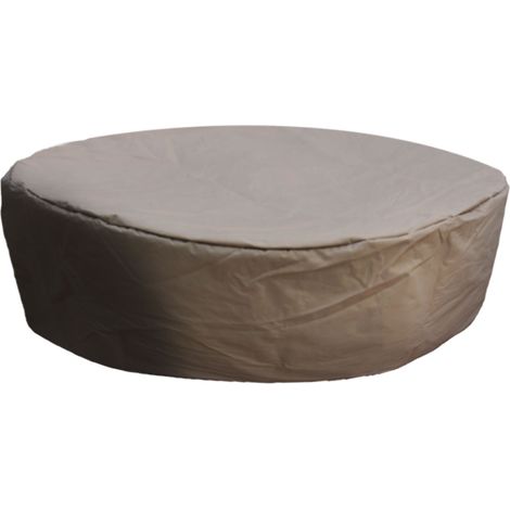 Elementi Wetterschutzhaube für Gasfeuerstelle "Aragaz", braun, 105,6 x 105,6 x 35,5 cm (L x B x H)