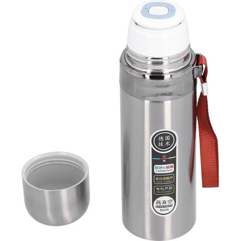 Bouteille isotherme portable en acier inoxydable de 500 ml pour la maison, les voyages et le camping (1/5)