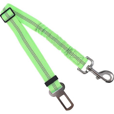 1 ceinture de sécurité élastique pour chien de voiture