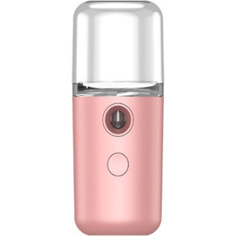 Ortviai Brumisateur Facial Nano Portable USB Rose – Humidificateur Visage Mini avec Technologie Nano pour Hydratation Intense (1/3)