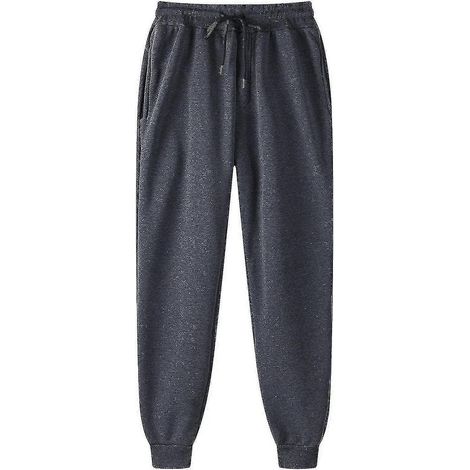 Herrenhosen, Jogginghosen, Hip-Hop-Hosen, Leggings, gepolsterte Freizeithosen-S-Dark Gray