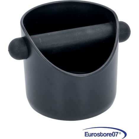 MACCHINA CAFFE'  PROFESSIONALE CASSETTO BATTIFONDI IN PLASTICA NERO  ø 100 mm