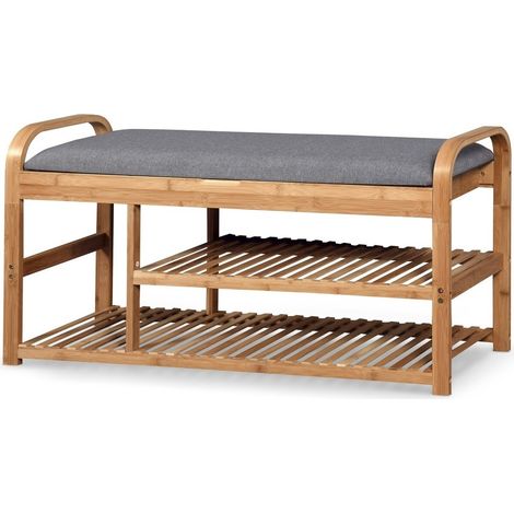 Estante para zapatos Houston 1031 , 100x50x33cm, Madera (1/2)