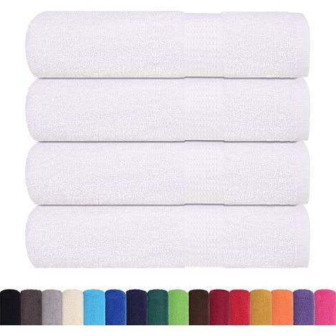 Essuie-mains FROGN 4 pcs blanc 50x100 cm 360 g/m² (1/5)