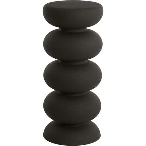 Light & Living colonne KOBODO noir mat – Ø35x80 cm
