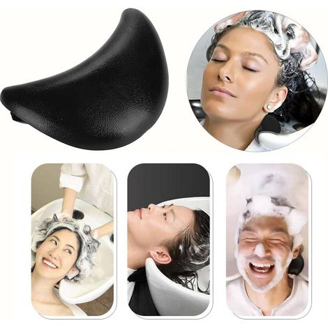 Bac Shampoing Coiffure à Domicile, Set Pratique avec Oreiller Silicone pour Lavage Cheveux et Confort