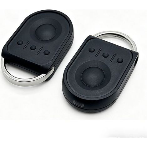 Télécommande de remplacement compatible avec S0mfy RTS 433,42 MHz, lot de 2 pour portails et portes de garage, même aspect et fonctions que l'original, 4 canaux. (1/5)