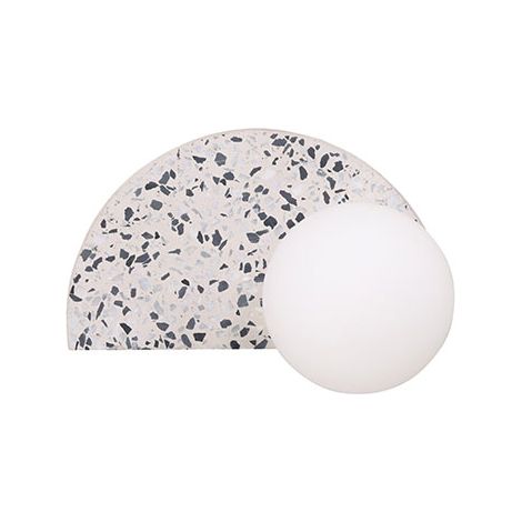 Abbeville Beleuchtung Wandlampe 20x11x13cm Weiß. (1/4)