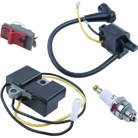 Module de bobine d'allumage pour tronçonneuses Husqvarna 61, 66, 162, 266 plus anciennes - Numéro de pièce: 501516201. (1/5)
