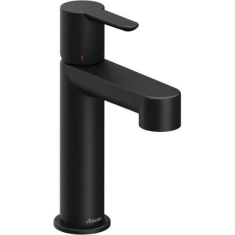 Ravak Puri - Waschtischarmatur, schwarz matt X070181 (1/5)