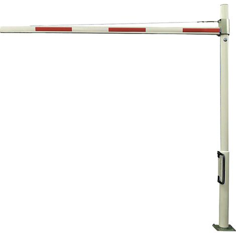Mannus, Limiteur de hauteur de passage pivotant, rouge-blanc, (1/5)