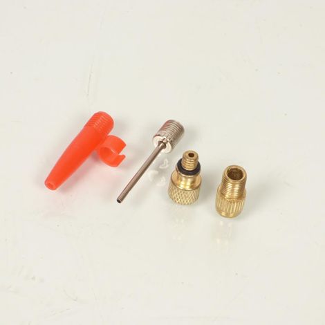 Set aus 4 Aufblasadaptern Kompressoradapter für Motorrad Fahrrad (1/5)