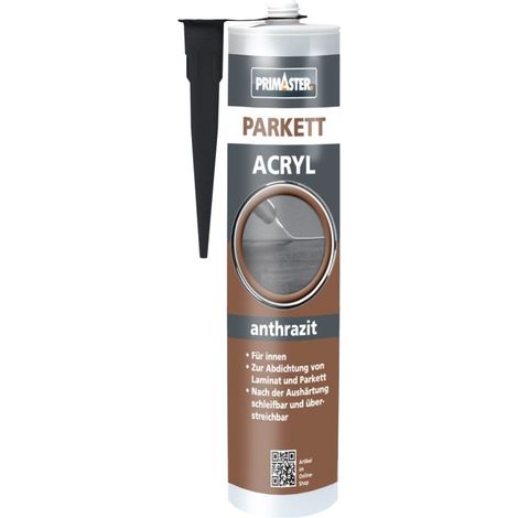Primaster Parkett-Acryl Anthrazit 300ml Parkettfugendicht Fugendichtmasse (1/2)
