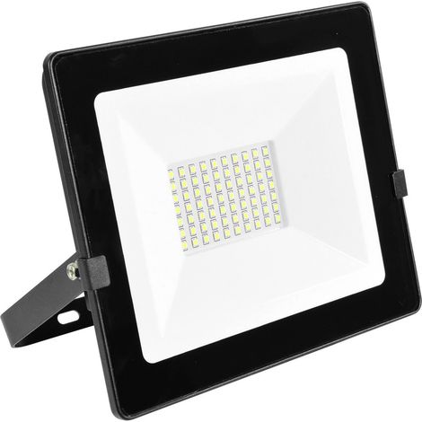 Projecteur exterieur mural aluminium led 50W extra plat IP65, 3600 lumens (1/5)