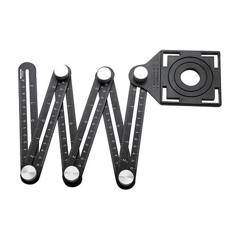 LOCALIZZATORE FORO PIASTRELLA 357828 WOKIN  ALL/ABS PIEGHE 6 FORO MM 25/40/45