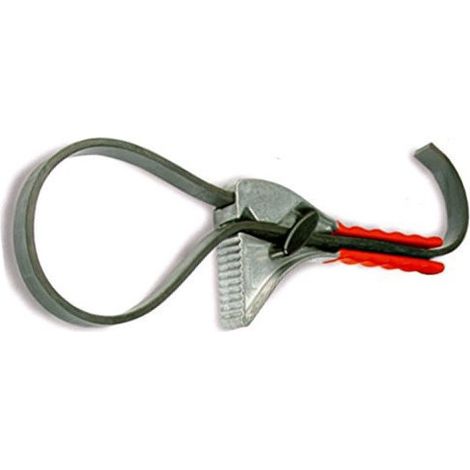 Clé ou pince Alu à lanière en caoutchouc, ø maxi 305 mm. - jardiboutique (1/5)