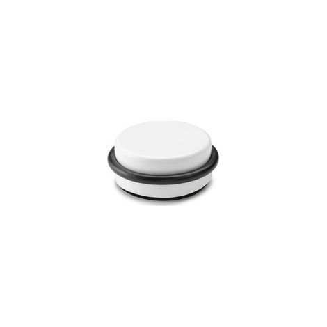 FERMAPORTA CILINDRICO ADESIVO INOFIX BIANCO- 1,0 pz