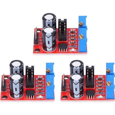 3Pcs Module Générateur d'Impulsions NE555 à Fréquence et Cycle Réglables Carré (1/5)