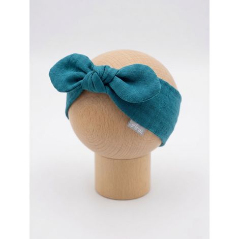 Diadema de muselina (azul oscuro) (1/3)