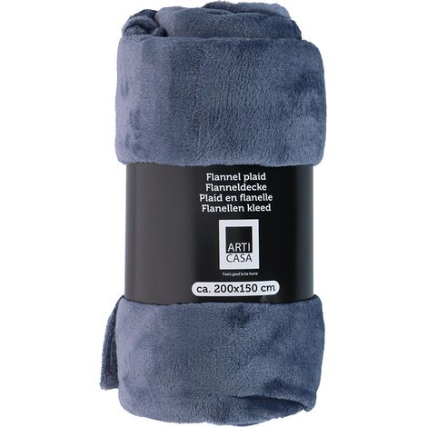 Arti Casa Plaid Bleu H0.4xl150xL200cm (1/2)