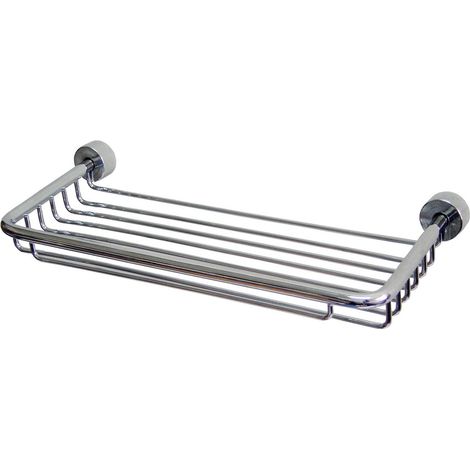 MEDICLINICS AC0963C Jabonera Rectangular Cromo - ref: AC0963C (1/2)