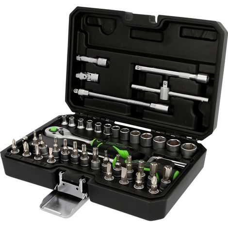 KS Tools COMPETITION 1/4" Steckschlüssel-Satz, 48-tlg 512.0048 (1/3)