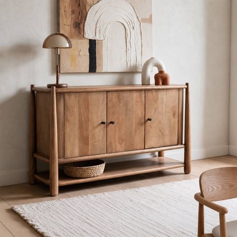 Buffet en bois de manguier Isalyne (1/5)
