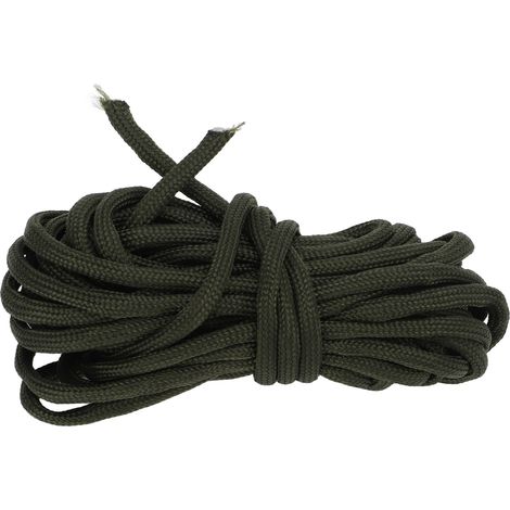 Corde de parachute polyester 9 brins 5 mètres pour randonnée survie en plein air (1/5)