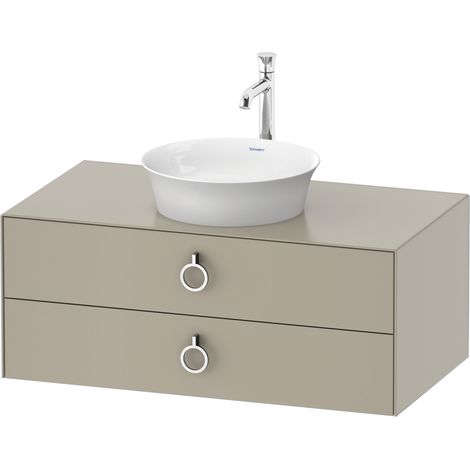 Duravit White Tulip, meuble sous-lavabo suspendu, largeur 1000 x (1/2)