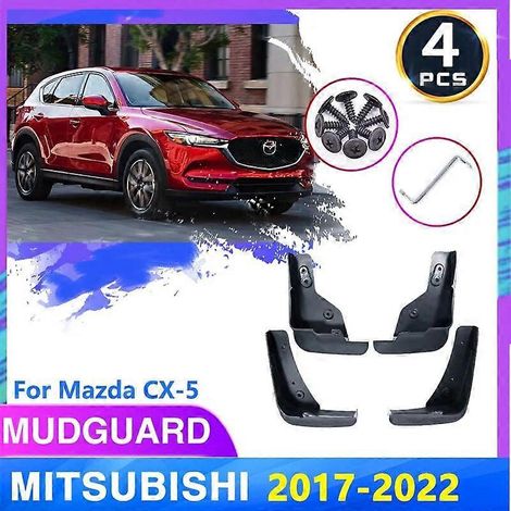 Garde-boue pour Mazda CX-5 CX-5 2017 2018 2019 MK2 KF, bavettes, protections anti-éclaboussures, élargisseurs d'ailes avant et arrière, 4 pièces, accessoires auto (1/5)