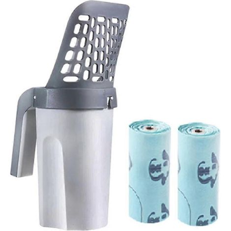 Pelle Scoop Filtre Clean Toilette Garba Picker Box Accessoire de nettoyage (1/5)