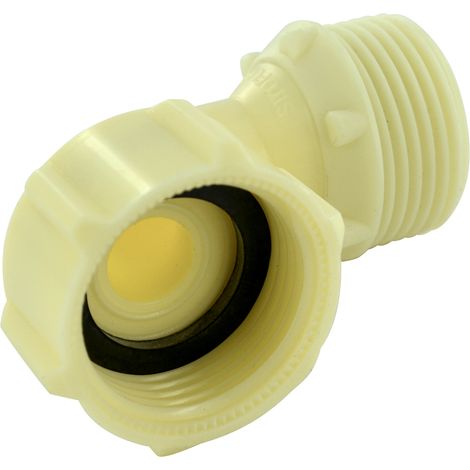 Conector codo macho - hembra 3/4 (3/4) QUICK PLOMBERIE