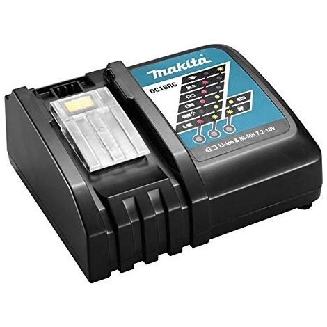 MAKITA 630718-5 630718-5-CARGADOR DC18RC, MULTICOLORE DC18RC CARGADOR 7.2V-18V BULK