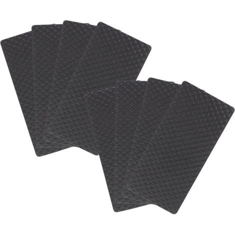 Lot de 8 patins antidérapants adhésifs en EVA pour pieds de chaises (1/5)