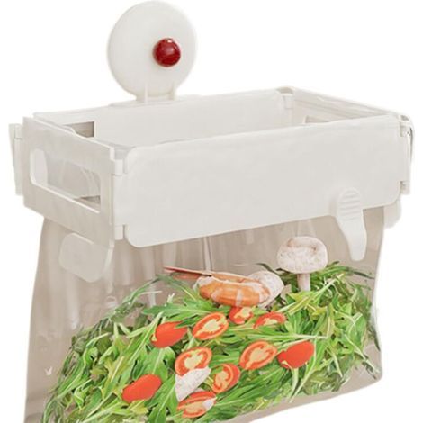 Trash Bag Holder Cabinet, Foldable Garbage Pouch Rack,Detachable Design Lightweight Materials, Wall Mount Stand for Kitchen Laundry Outdoor RV Garden Boat Trailer Party Tailgating (1/4)