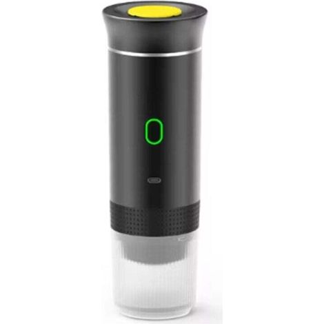 Machine À Café Portable Sans Fil Mini Pour Voiture Camping Domicile Voyage Capsule Noir (1/4)