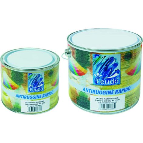 Antiruggine a rapida essiccazione colore Grigio - Antirost Rapid - Specifiche: ml 500