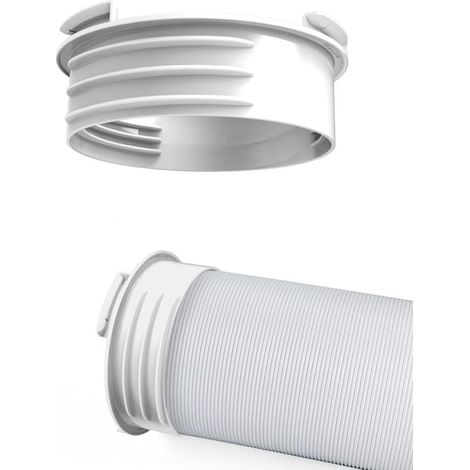 Raccord de tuyau d'évacuation pour climatiseurs portables, compatible avec un diamètre intérieur de 130 mm et un diamètre extérieur de 150 mm. (1/5)