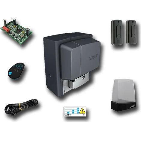 Came – Kit de motorisation de portail 1U2933 – Moteur 801MS-0090 – Charge max 1800 kg – Longueur max 20 m – Émetteur 4 canaux 433,92 MHz - u2933 (1/3)